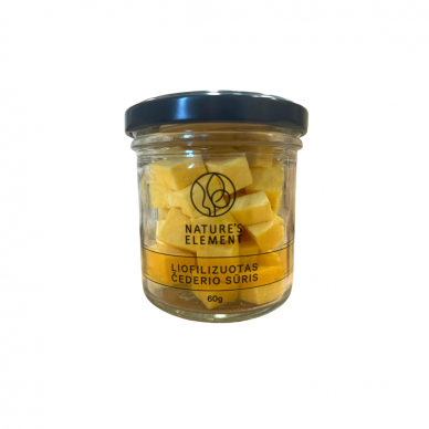 Liofilizuotas čederio sūris 60 g
